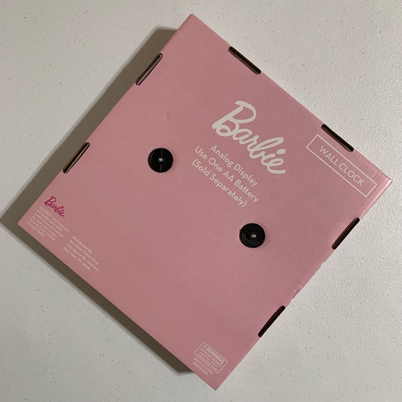 Mattel Barbie Analog Wall Clock-NIB - Picture 4 of 5